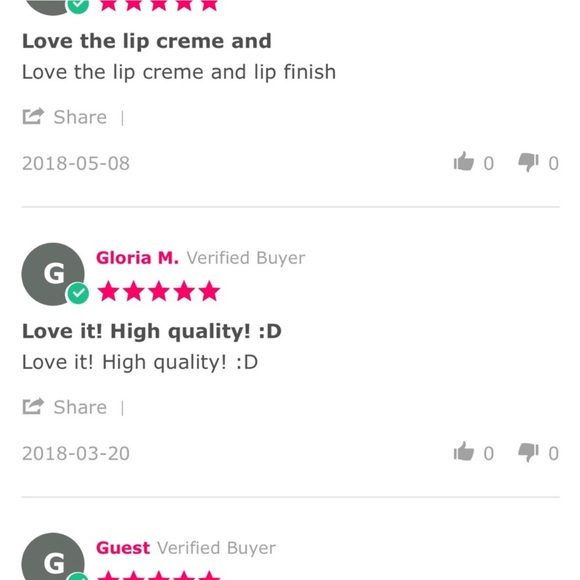 Bellapierra KISS PROOF Lip Creme - Picture 2 of 10